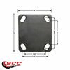 Service Caster Weld Plate For Casters with 4'' x 4-1/2'' Top Plate SCC-TP30R